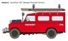 Land Rover pompiers 1/24 ITALERI 3660
