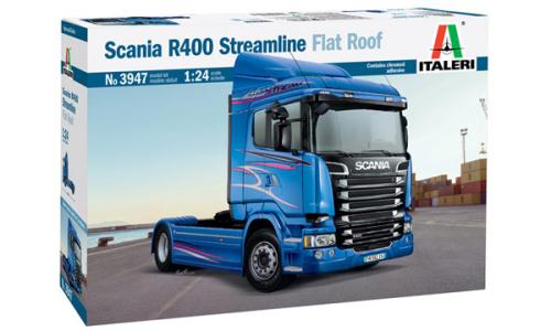 Scania R400 Streamline toit plat -  ITALERI 3947 - 1/24 -