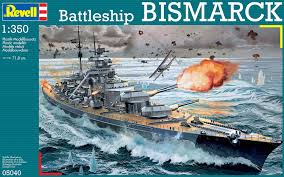 Cuirassé Bismarck - REVELL 05040 - 1/350 -