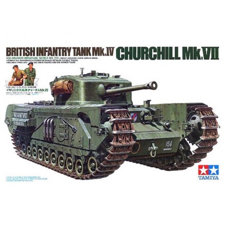 Char britannique Churchill Mk.VII - TAMIYA 35210 - 1/35 -
