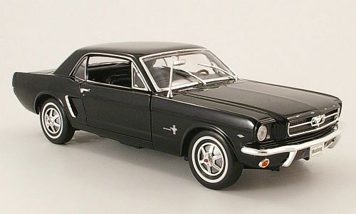 Ford mustang coupé 1964 Hard Top toit fermé - WELLY 12519H - 1/18 -