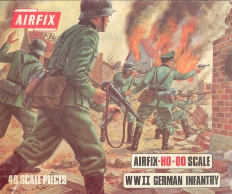Infanterie allemande WWII - AIRFIX 00705V - 1/76 -