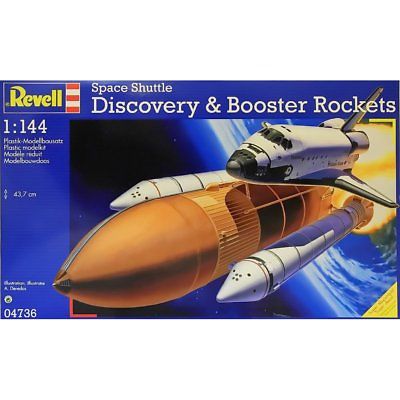 Navette Discovery & Booster Rockets - REVELL 04736 - 1/144 -