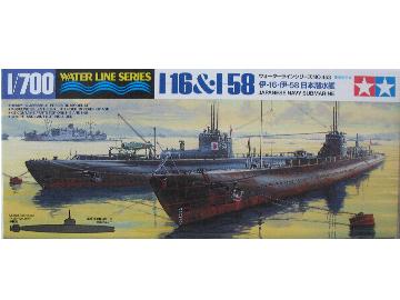 Sous-Marins japonais I-16 & I-58 - TAMIYA 31453 - 1/700 -