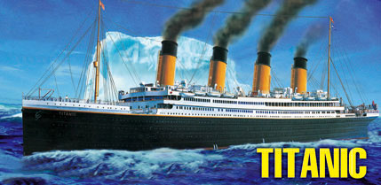 Paquebot Titanic - HOBBYBOSS 81305 - 1/550 -