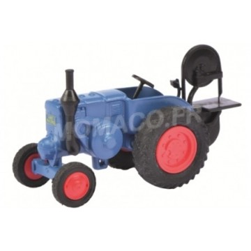 Tracteur agricole Lanz Bulldog avec scie - SCHUCO 26228 - HO -