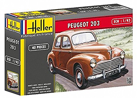 Peugeot 203 - HELLER 80160 - 1/43 -