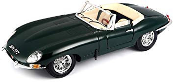 Jaguar Type E Cabriolet 1961 - BURAGO 12046 - 1/18 -