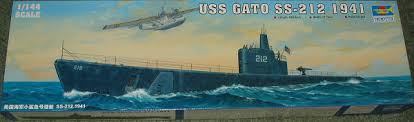 USS GATO SS-212 1941 - TRUMPETER TR05905 - 1/144