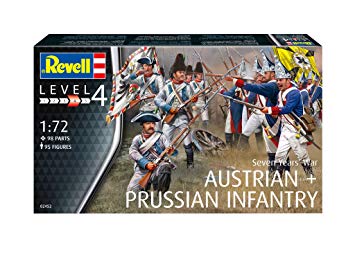 Infanterie autrichienne et prussienne guerre de 7 ans - REVELL 02452 - 1/72