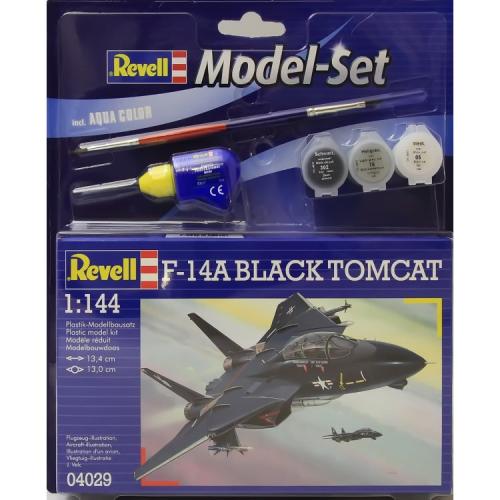 Set complet F-14A Black Tomcat - REVELL 64029 - 1/144 -