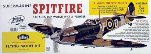 spitfire GUILLOW'S 0280403 
