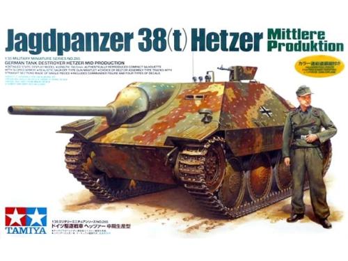 Jagdpanzer 38 t Hetzer milieu de production - TAMIYA 35285 - 1/35 -
