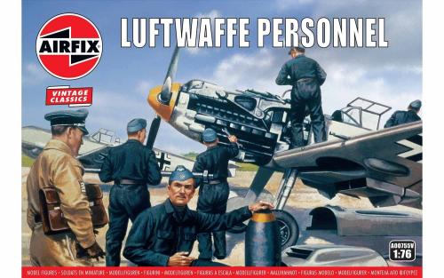 Personnel Luftwaffe WWII - AIRFIX 00755V - 1/76 -