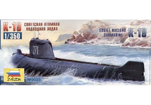 SM K-19 nuclear submarine 1/350 ZVESDA