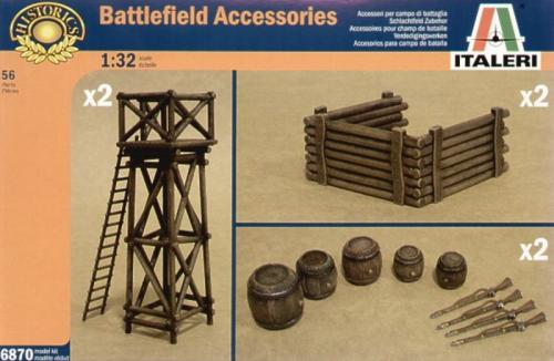 Battlefield accessories - 1/32è ITALERI  I6870