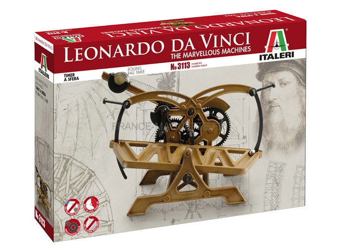 Chronomètre à Bille "Léonard de Vinci" - ITALERI 3113 -