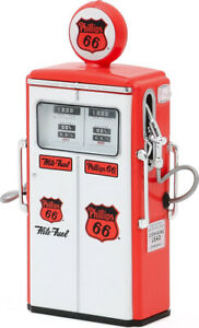 Pompe à essence double "Phillips 66 filte-fuel" tokheim 350 1954 - GREENLIGHT 14080-C - 1/18 -