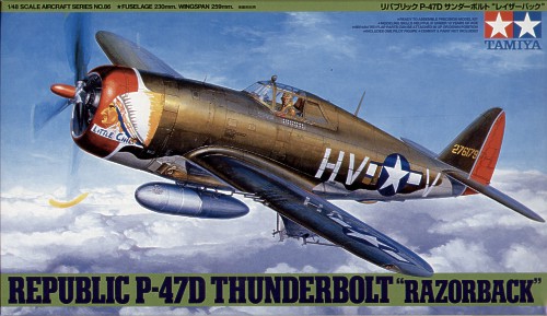 P-47D Thunderbolt Razorback - TAMIYA 61086 - 1/48 -