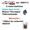 JATO 3.3 4X2 NITRO TELEMETRIE Rouge - TRAXXAS 55077-3