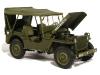 Jeep Willys MB capotée US Army 1941 - WELLY 18055H - 1/18 -