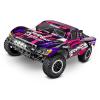 SLASH 4X2 BRUSHED pink  + LED AVEC ACCUS / CHARGEUR - TRAXXAS 58034-61-PINK