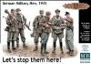 Panzergrenadiers allemands 1945 Il faut les arrêter ici - MASTER BOX 35162 - 1/35 -