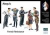 Résistants français FFI Dans le maquis WWII - MASTER BOX 3551 - 1/35 -