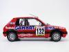 Miniature PEUGEOT 205 GTI 1.6L Rouge Rallye de Monte Carlo DELECOUR/PAUWELS 1/18 SOLIDO S1801717