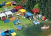 Tentes de camping - FALLER 130504 - HO -