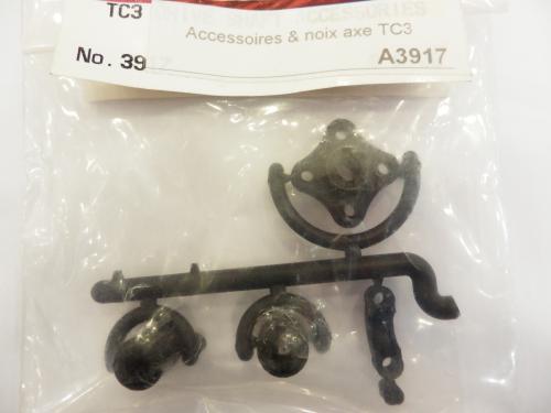 Accessoires noix axe TC3 ASSOCIATED A3917