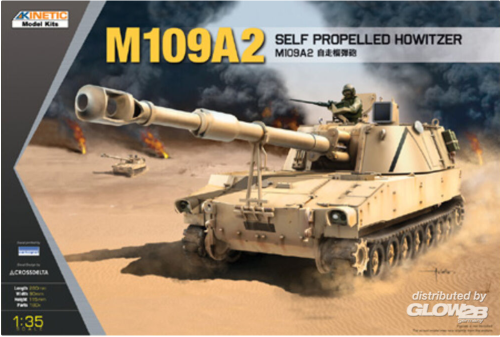 M109A2 avec T-136 IND1/35 - KINETIC K61006