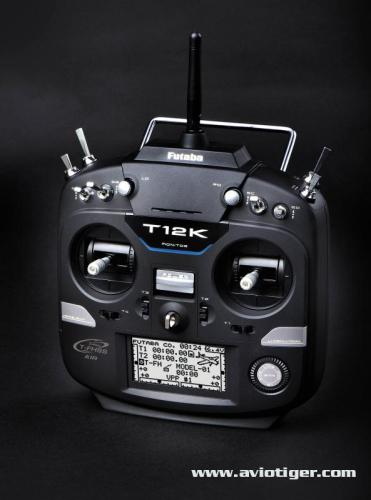Radio T12K + R3008SB accu/chargeur M1 FUTABA 01000120