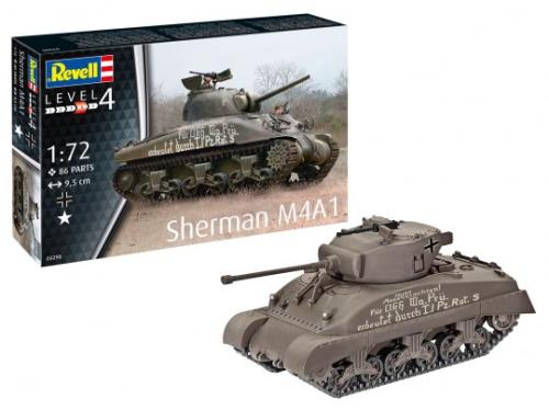 Sherman M4A1 - REVELL 03290 - 1/72 -