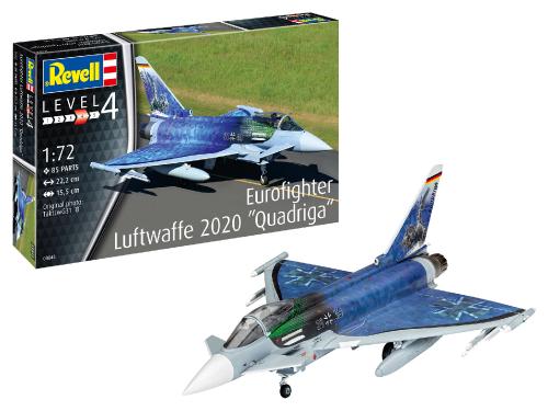 Eurofighter Luftwaffe 2020 Quadriga REVELL 03843 - 1/72