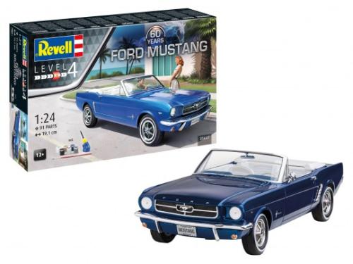 Coffret Cadeau 60th anniversaire de la Ford Mustang 1/24 REVELL 05647