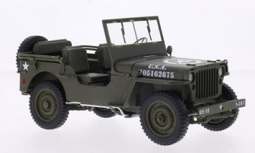 Jeep Willys MB ouverte US Army 1941 - WELLY 18055C - 1/18 -