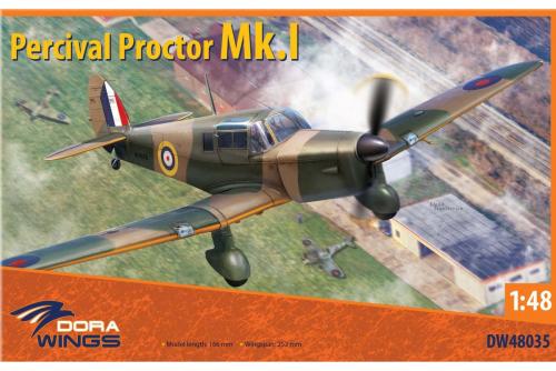 Percival proctor MK.I DORAWINGS DW48035 1/48