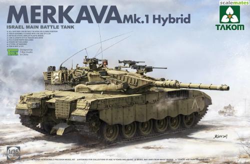 Maquette Merkava Mk1 Hybride 1/35 TAKOM 2079