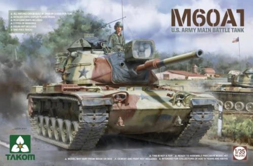 Maquette M60A1 MBT 1/35 TAKOM 2132