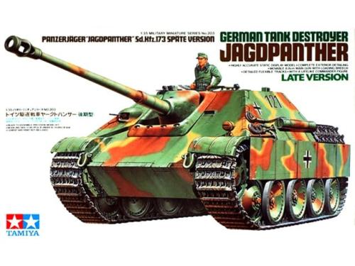 Jagdpanther Sd.Kfz.173 production tardive - TAMIYA 35203 - 1/35 -