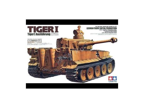 Tiger I Production Initiale D.A.K. - TAMIYA 35227 - 1/35 -
