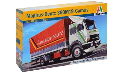 I3912 Magirus-Deutz 360M19 Canvas - ITALERI - 1/24