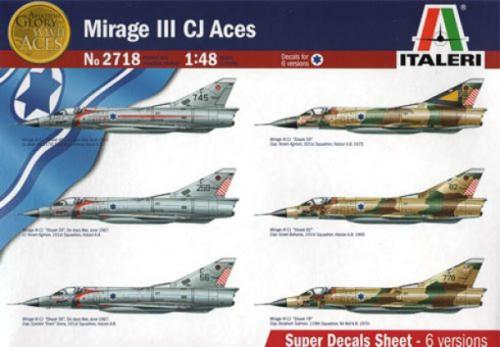 Mirage III CJ Aces 1/48 IRALERI 2718