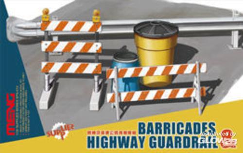 Barricades & Highway Guardrail MENG SPS-013 - 1/35