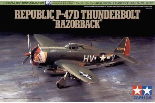P-47D Thunderbolt Razorback - TAMIYA 60769 - 1/72