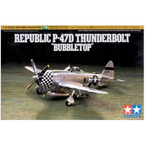 P-47D Thunderbolt Bubbletop - TAMIYA 60770 - 1/72 -