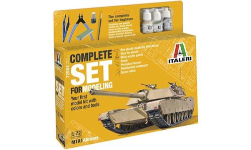 M1 Abrams 1/72 Kit complet ITALERI 72004