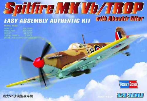 Spitfire MK Vb/Trop 1/72 HOBBY BOSS 80214