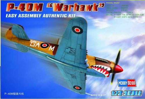 P-40 M Warhawk  - 1/72 HOBBYBOSS 80251